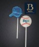 1433 Tampa Bay Rays Chocolate Candy Lollipop Mold